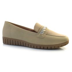Mocassim Feminino Campesí Bege L9167