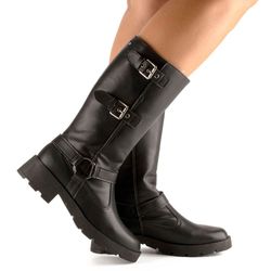 Bota de Cano Longo Feminina Mississipi Preto MA223