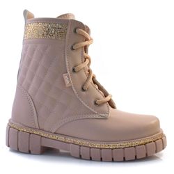 Coturno Infantil Nilqi do 28 ao 34 Rosa 1510.7 GLITTER
