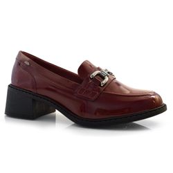 Mocassim Feminino Dakota Bordô G9762