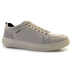 Tênis Casual de Couro Masculino Free Way Off White DUO02