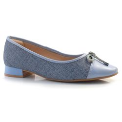 Scarpin Feminino Ramarim Azul 24-15202