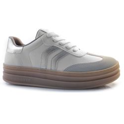 Tênis Casual Feminino Via Marte Branco 156-001-05