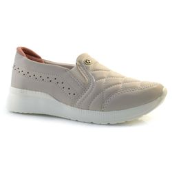 Tênis Slip On Feminino Kolosh Creme C3159