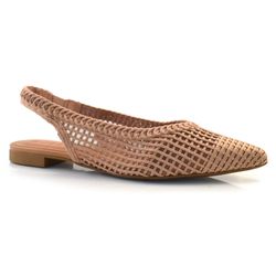 Sapatilha Slingback Suzzara Bege 373252