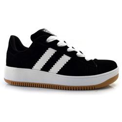 Tênis Casual Feminino Quiz Preto 61-1851-01