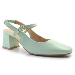 Sapato Mary Jane Feminino Ramarim Verde 24-17131 NP