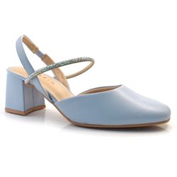 Sapato Mary Jane Feminino Ramarim Azul 24-17233