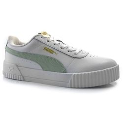Tênis Feminino de Couro Puma Carina Branco 375565