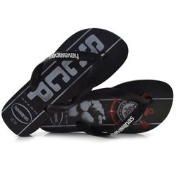 Chinelo Masculino Havaianas Corinthians Preto 4148305 AD