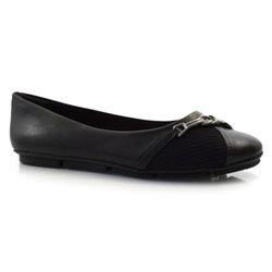 Sapatilha Feminina Comfortflex Preto 24-63302
