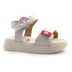 Sandália Infantil Molekinha do 17 ao 25 Off White 2733.102.9569