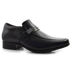 Sapato Social de Couro Jota Pe Winner Preto 71363