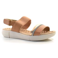 Sandália Flat Feminina Modare Bege 7142.133.28090
