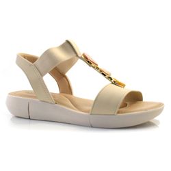 Sandália Flat Feminina Modare Creme 7199.103.28630