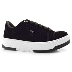Tênis Casual Feminino Via Marte Preto 126-006-03