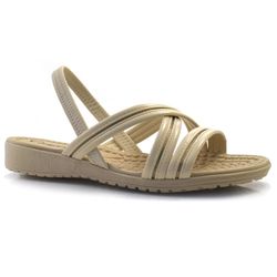 Sandália Flat Feminina Campesí Creme CP502