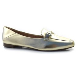 Mocassim Feminino Cazzualen Dourado 3722