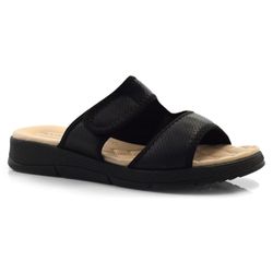Sandália Flat Feminina Piccadilly Preto 571010