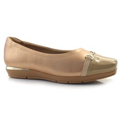 Sapatilha Feminina Piccadilly Ouro Rosê 147311