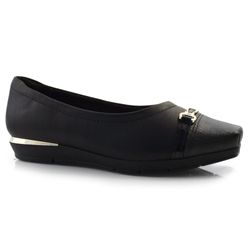 Sapatilha Feminina Piccadilly Preto 147311