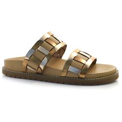 Sandália Flat Feminina Suzzara Bege 3801-10281