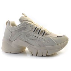 Tênis Casual Feminino Ramarim Creme 2480231