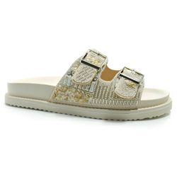 Sandália Flat Feminina Ramarim Off White 2447237