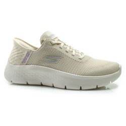 Tênis Feminino Skechers Go Walk Flex Creme 124836
