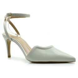 Scarpin Feminino Suzzara Off White 45185
