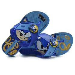 Chinelo Infantil Ipanema Sonic Iconic Azul 27328