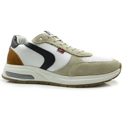 Tênis de Couro Masculino Ferracini Vyper Branco 9581