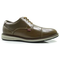 Sapato Social de Couro Ferracini Kingston Marrom 6151