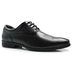 Sapato Social de Couro Ferracini London Preto 4463