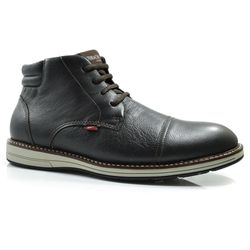 Coturno Masculino de Couro Ferracini Kingston Marrom 6153