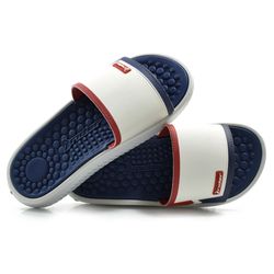 Chinelo Slide Masculino Rider Pump II Branco 12424