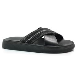 Sandália Flat Feminina Moleca Preto 5469.138.29171