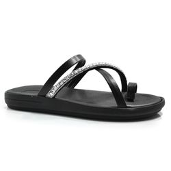 Sandália Flat Feminina Moleca Preto 5525.101.29000