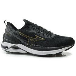 Tênis Masculino Mizuno Wave Mirai 6 Preto 101081081