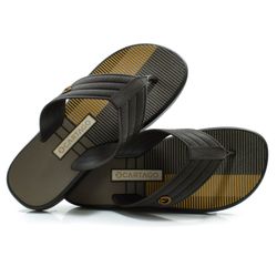 Chinelo Masculino Cartago Montreal Marrom 11729 JUN/24