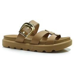 Sandália Flat Feminina Vizzano Marrom 6510.110.7286