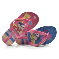 Chinelo Infantil Ipanema Turma da Monica do 23 ao 32 Rosa 26790 OUT/24