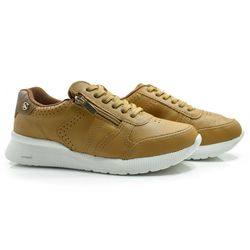 Tênis Feminino de Couro Kolosh Marrom C3150