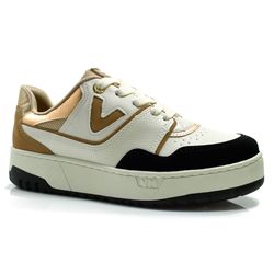 Tênis Casual Feminino Via Marte Creme 042-017-15
