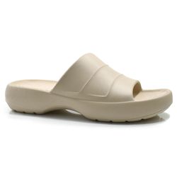 Chinelo Slide Feminino Usaflex Bege MA21001