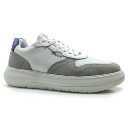 Tênis de Couro Masculino Ferracini Energy Branco 8287