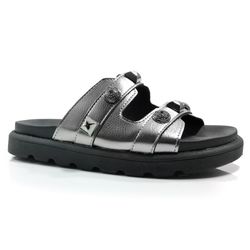 Sandália Flat Feminina Cazzualen Prata 463