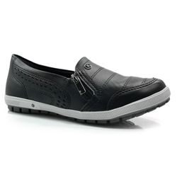 Tênis Slip On Casual Feminino Kolosh Preto C3505