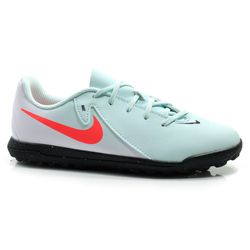 Chuteira Society Infantil Nike Phantom do 31 ao 36 Verde FJ2604-300 JR