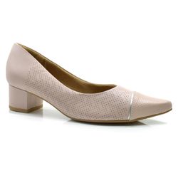 Scarpin de Couro Usaflex Rosa MM0501